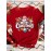 Women's Red Christmas T-Shirt with Santa & Reindeer Print, Merry Christmas Lettering & Gingerbread Men - Casual Round Neck Short Sleeve Holiday Party Outfit, All-Season Wear (Machine Washable) - Festive Gift Apparel