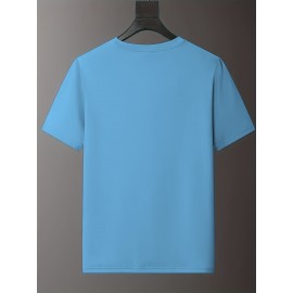 Women'S Red Cartoon Rooster & Stars Print T-Shirt - Loose Fit Crew Neck Short Sleeve, Breathable Summer Top with & Pink Rooster Design, Casual & Party Wear, Machine Washable Soft Everyday Shirt for Women