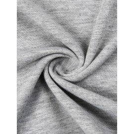 Fashion Letter Anime Print Women's Round Neck T-Shirt, Simple Design, Comfortable and Breathable, Versatile Essential, Suitable for Daily Casual Wear, Showcasing Natural and Elegant Style, Local Shipping